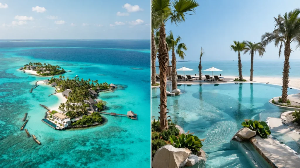 Maldives Luxury Islands vs Bali Beach Resorts