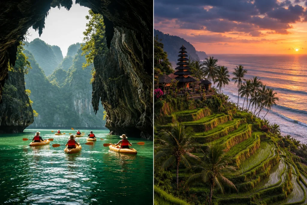 Adventure Activities in Bali vs Maldives
