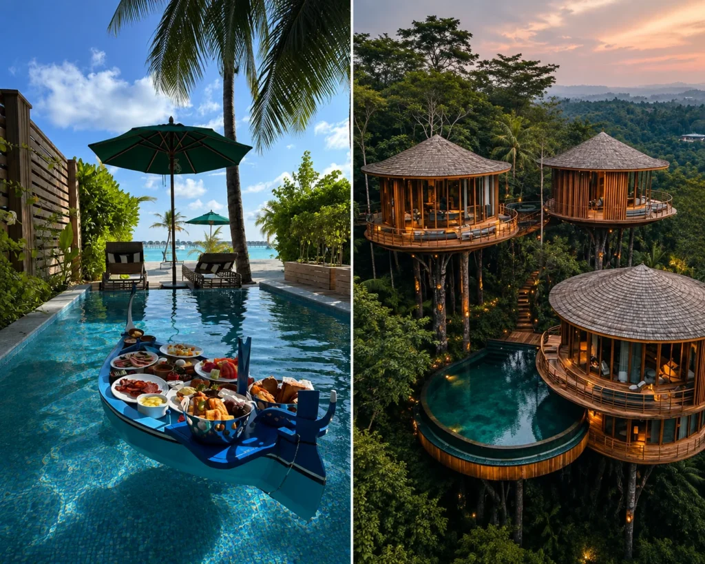 Luxury Accommodation in Bali vs Maldives