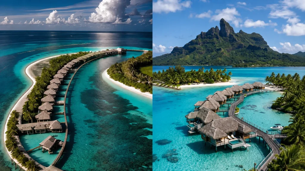 Natural Beauty of Bali and Maldives